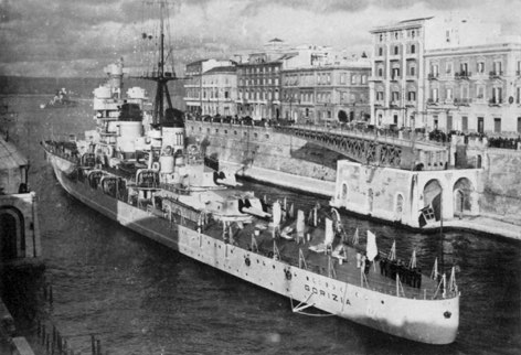Italian cruiser Gorizia